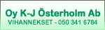 Oy K-J Österholm Ab